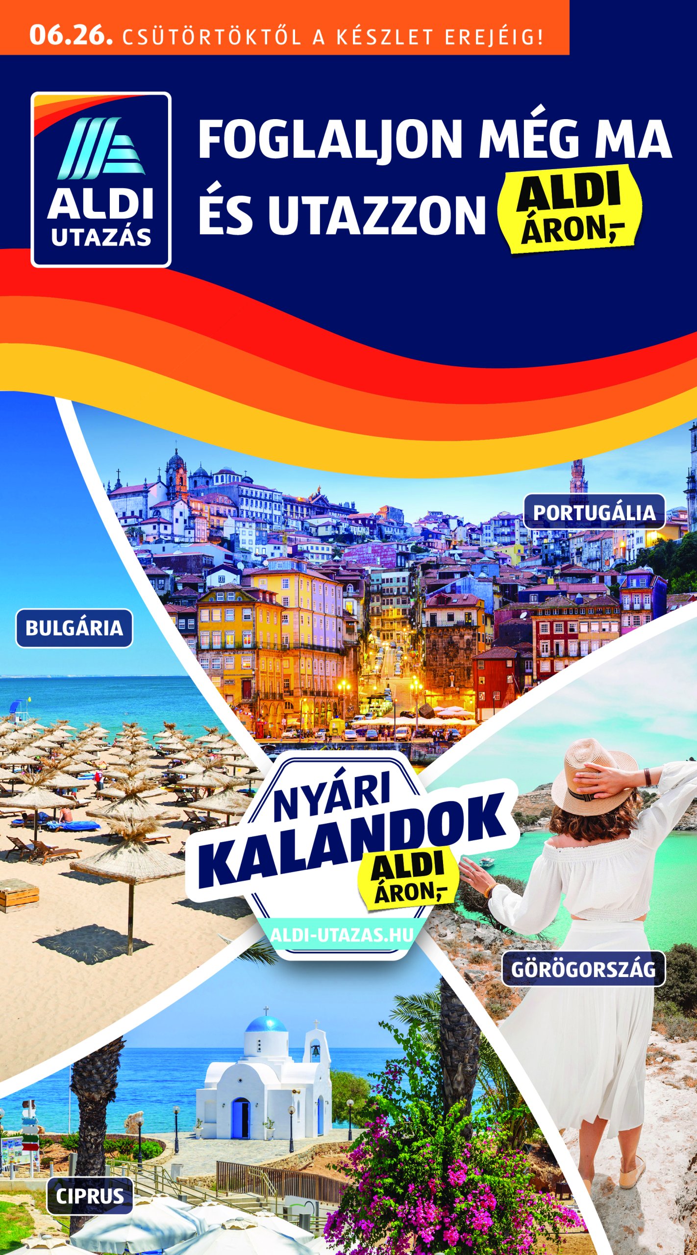 aldi - Aldi - Utazás katalógus akciós újság, érvényes 06.26. - 07.02.