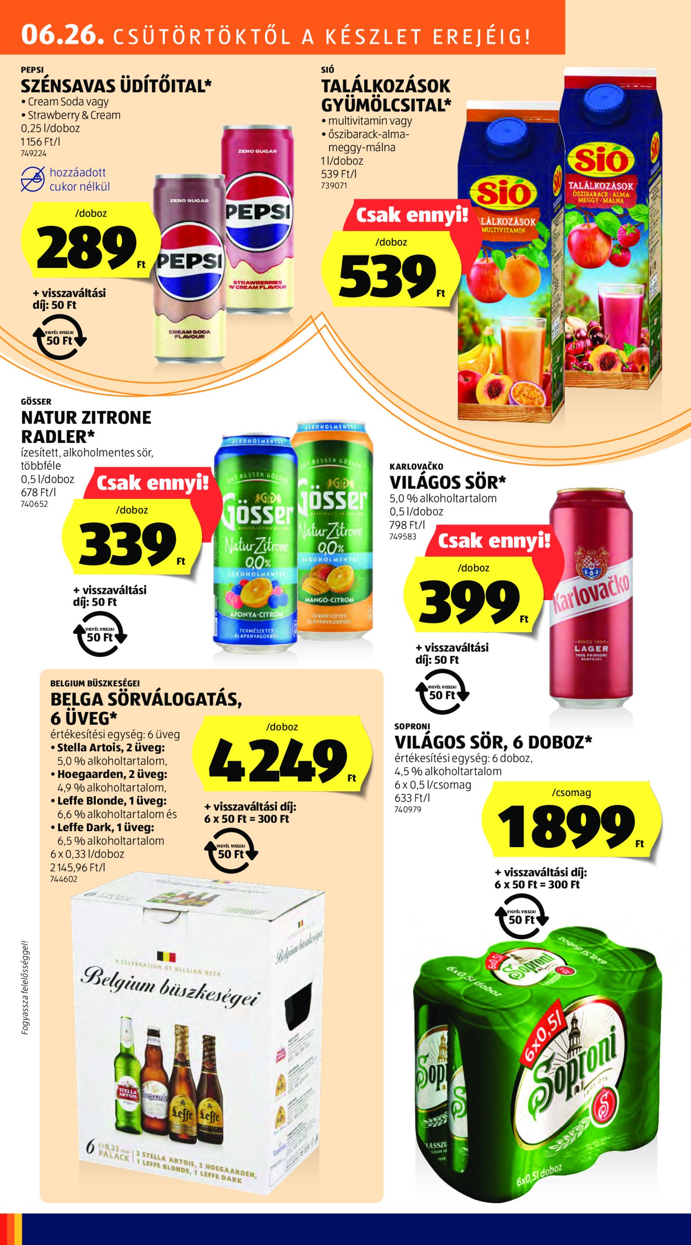 aldi - Aldi akciós újság, érvényes 06.26. - 07.02. - page: 18 aldi - Aldi akciós újság, érvényes 06.26. - 07.02. - page: 18