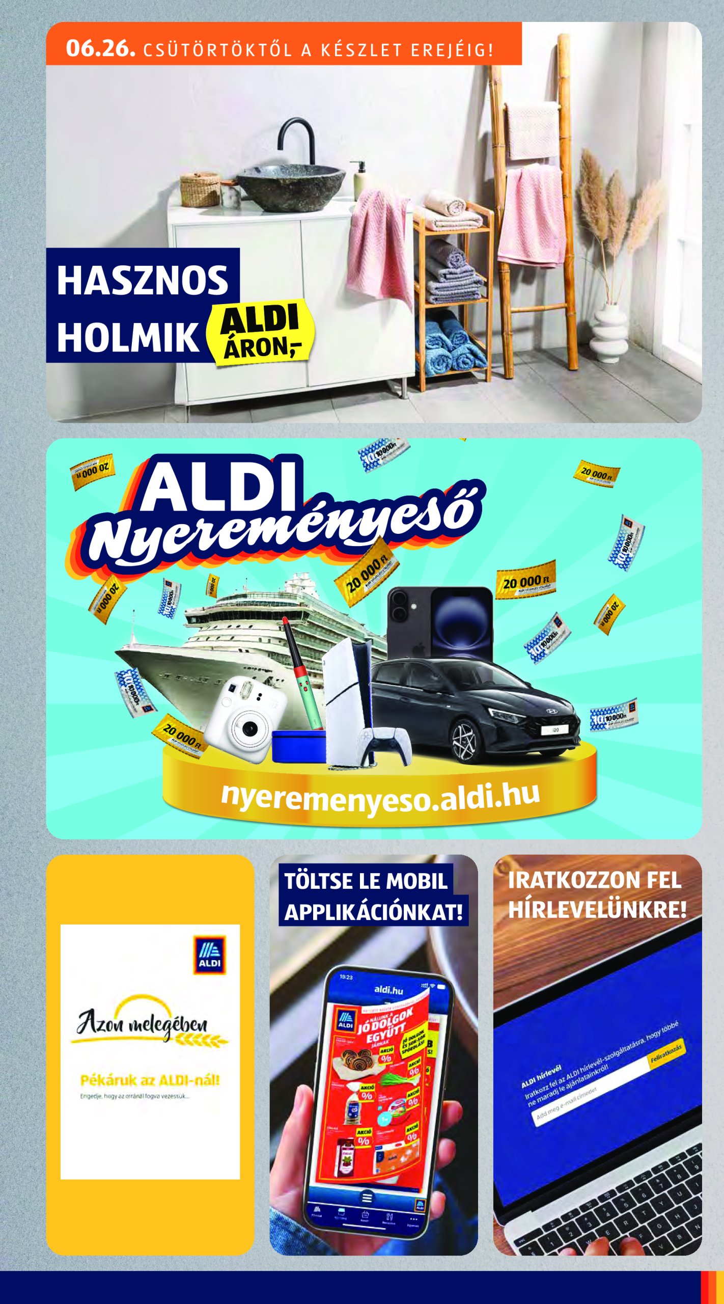 aldi - Aldi akciós újság, érvényes 06.26. - 07.02. - page: 3 aldi - Aldi akciós újság, érvényes 06.26. - 07.02. - page: 3