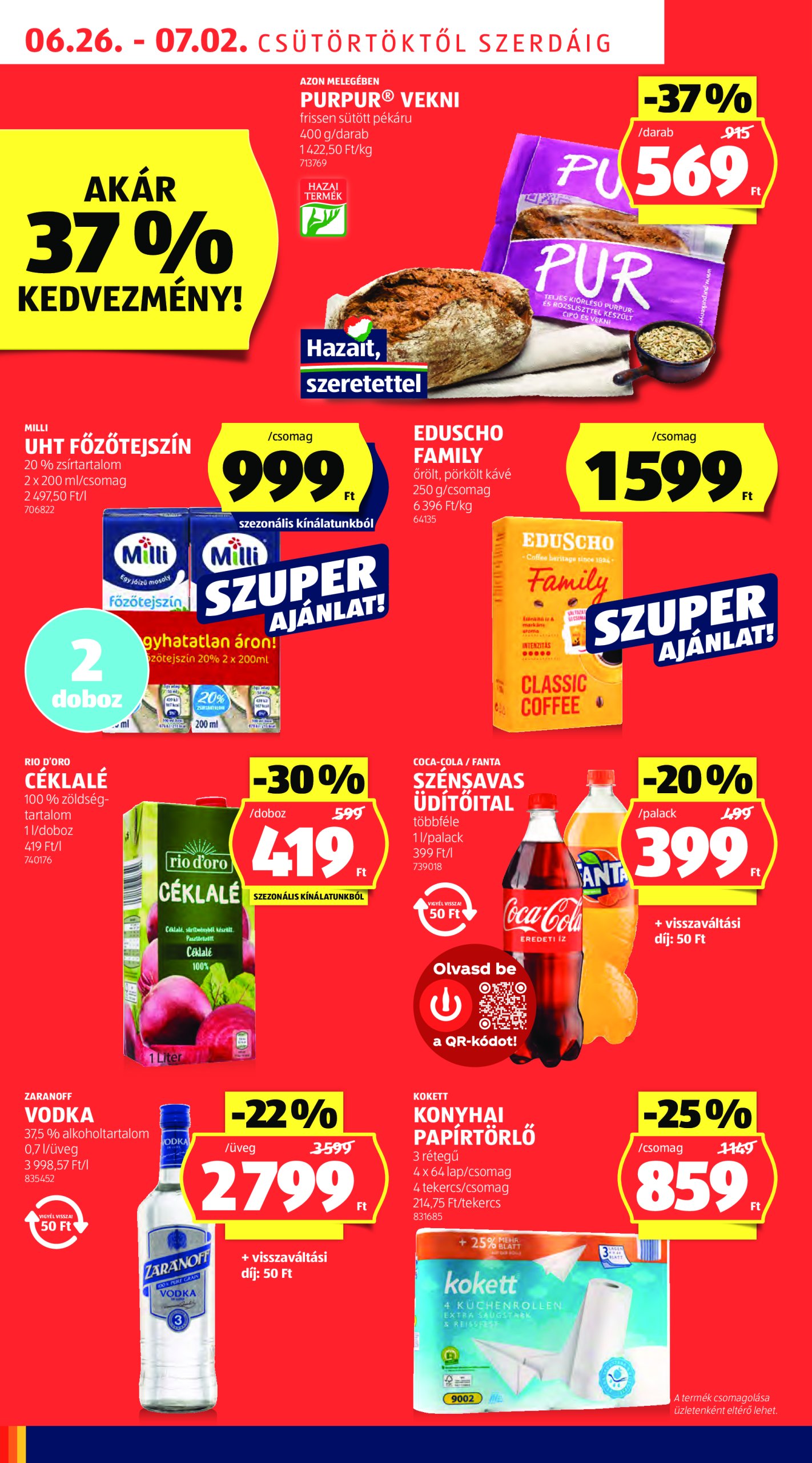 aldi - Aldi akciós újság, érvényes 06.26. - 07.02. - page: 6 aldi - Aldi akciós újság, érvényes 06.26. - 07.02. - page: 6
