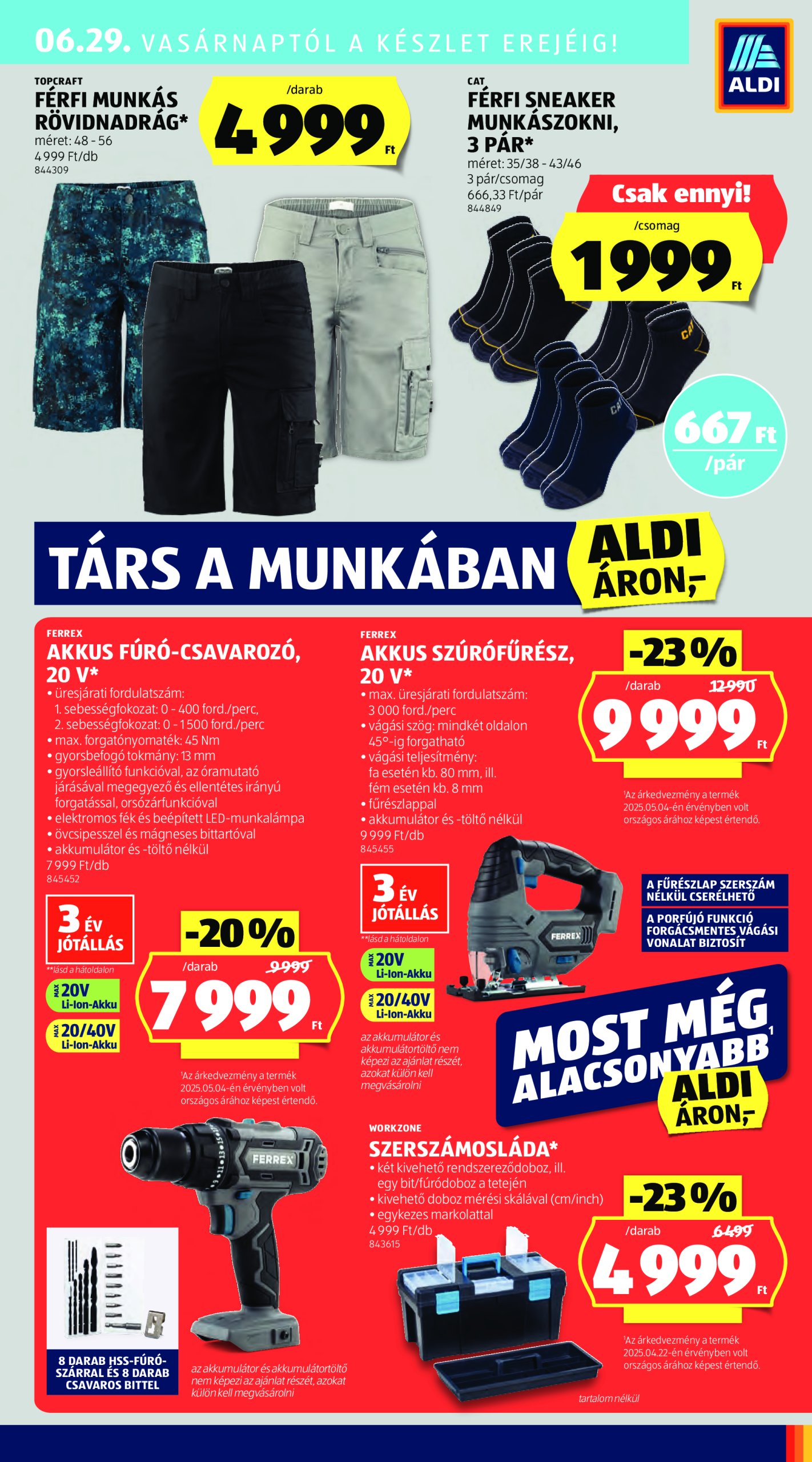 aldi - Aldi akciós újság, érvényes 06.26. - 07.02. - page: 43 aldi - Aldi akciós újság, érvényes 06.26. - 07.02. - page: 43