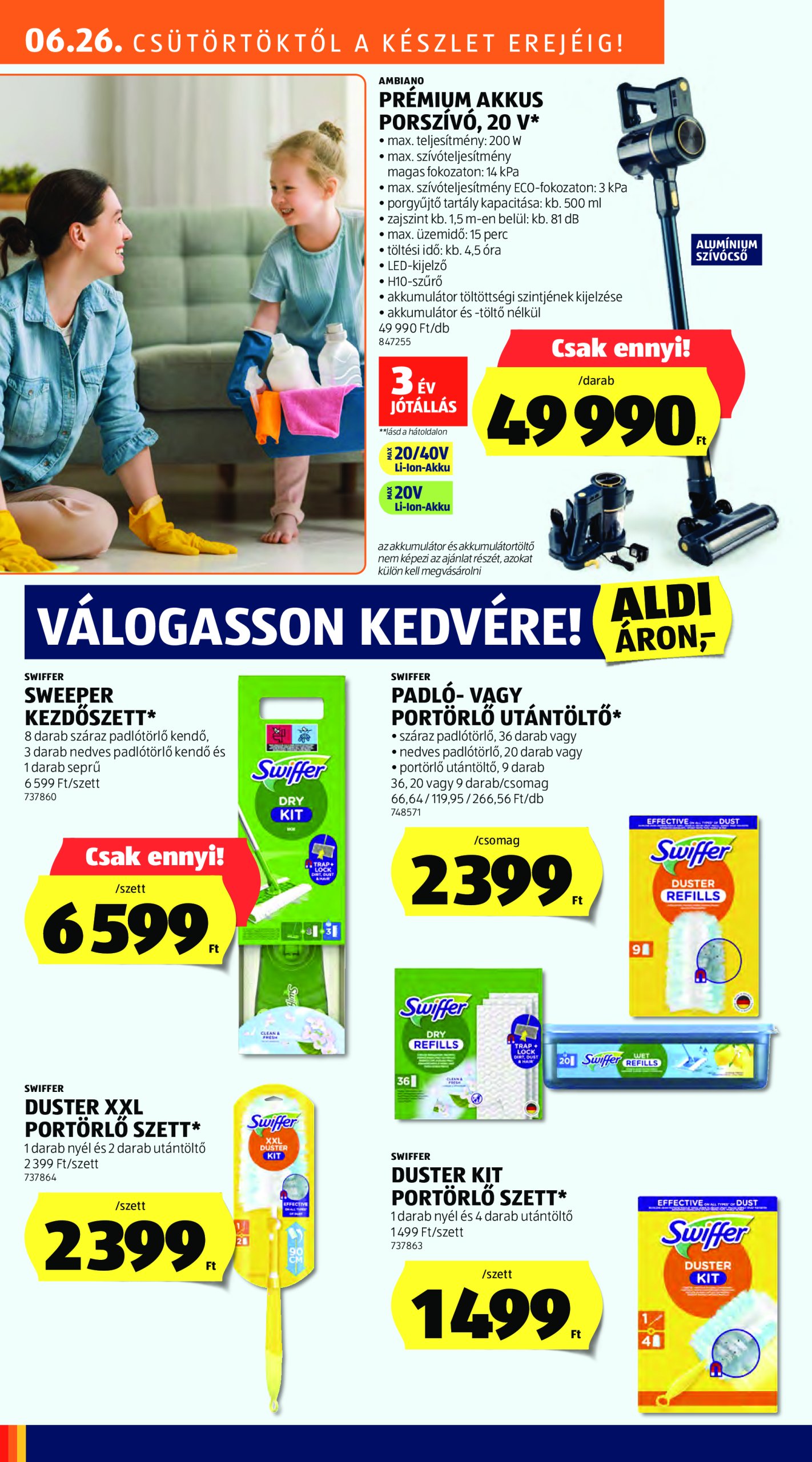 aldi - Aldi - Középső sor termékei akciós újság, érvényes 06.26. - 07.02. - page: 6