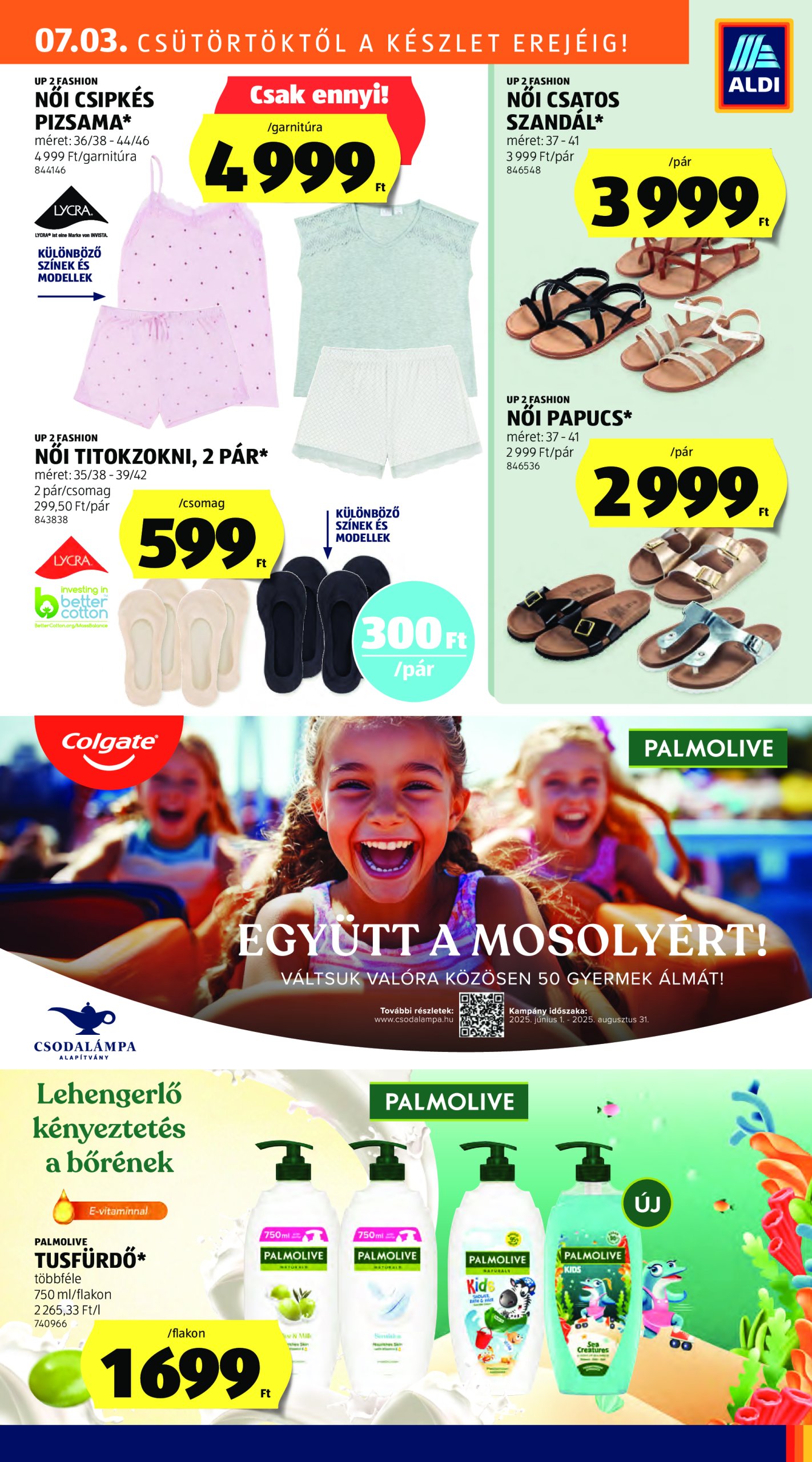 aldi - Aldi - Középső sor termékei akciós újság, érvényes 07.03. - 07.09. - page: 3