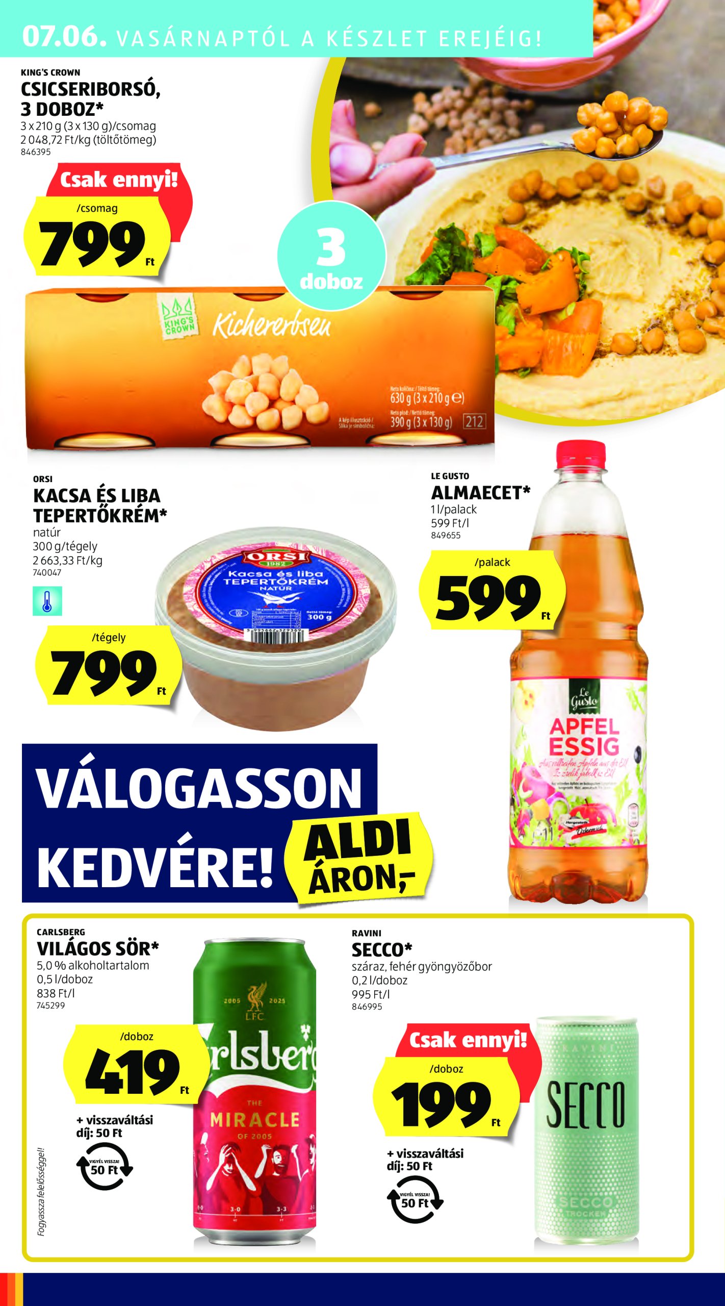 aldi - Aldi akciós újság, érvényes 07.03. - 07.09. - page: 36 aldi - Aldi akciós újság, érvényes 07.03. - 07.09. - page: 36