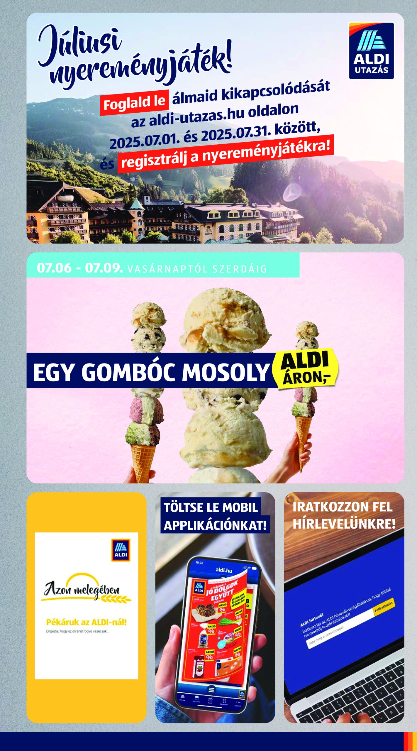 aldi - Aldi akciós újság, érvényes 07.03. - 07.09. - page: 3 aldi - Aldi akciós újság, érvényes 07.03. - 07.09. - page: 3