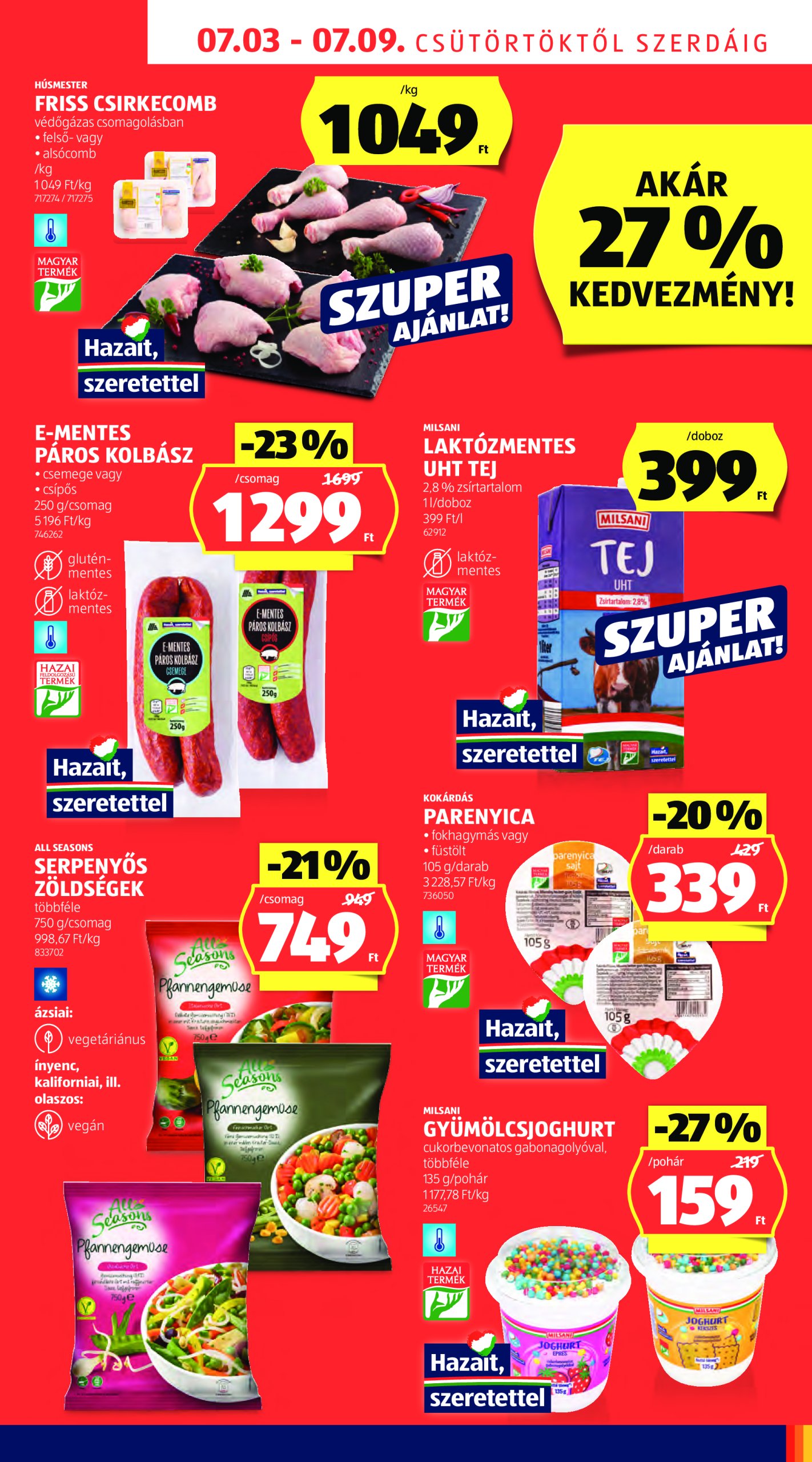 aldi - Aldi akciós újság, érvényes 07.03. - 07.09. - page: 5 aldi - Aldi akciós újság, érvényes 07.03. - 07.09. - page: 5
