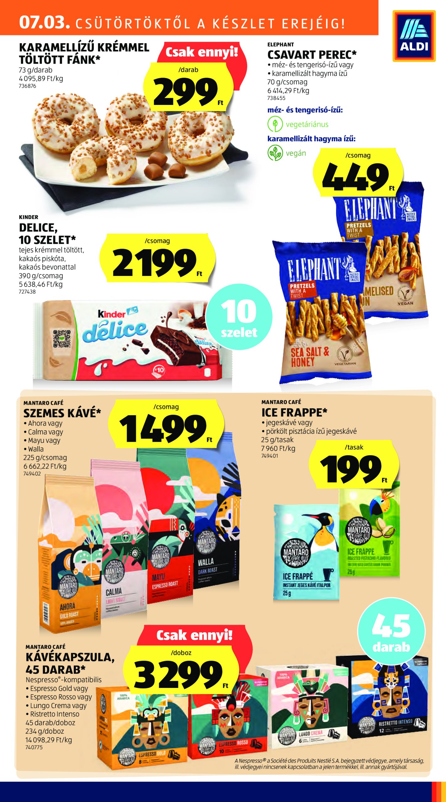 aldi - Aldi akciós újság, érvényes 07.03. - 07.09. - page: 15 aldi - Aldi akciós újság, érvényes 07.03. - 07.09. - page: 15