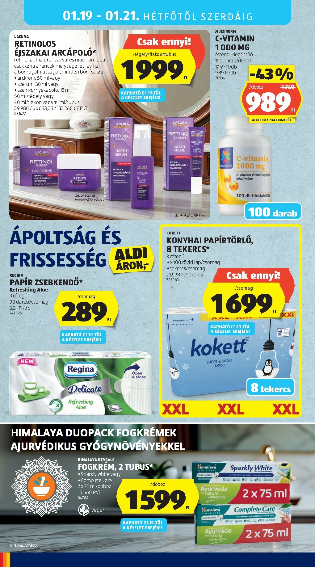 aldi - Aldi akciós újság, érvényes 01.15. - 01.21. - page: 44