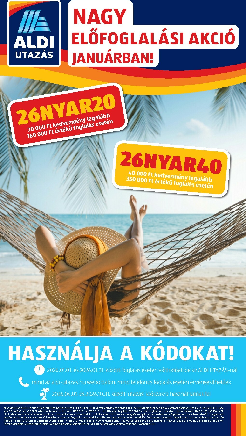 aldi - Aldi - Utazás katalógus akciós újság, érvényes 01.15. - 01.21.