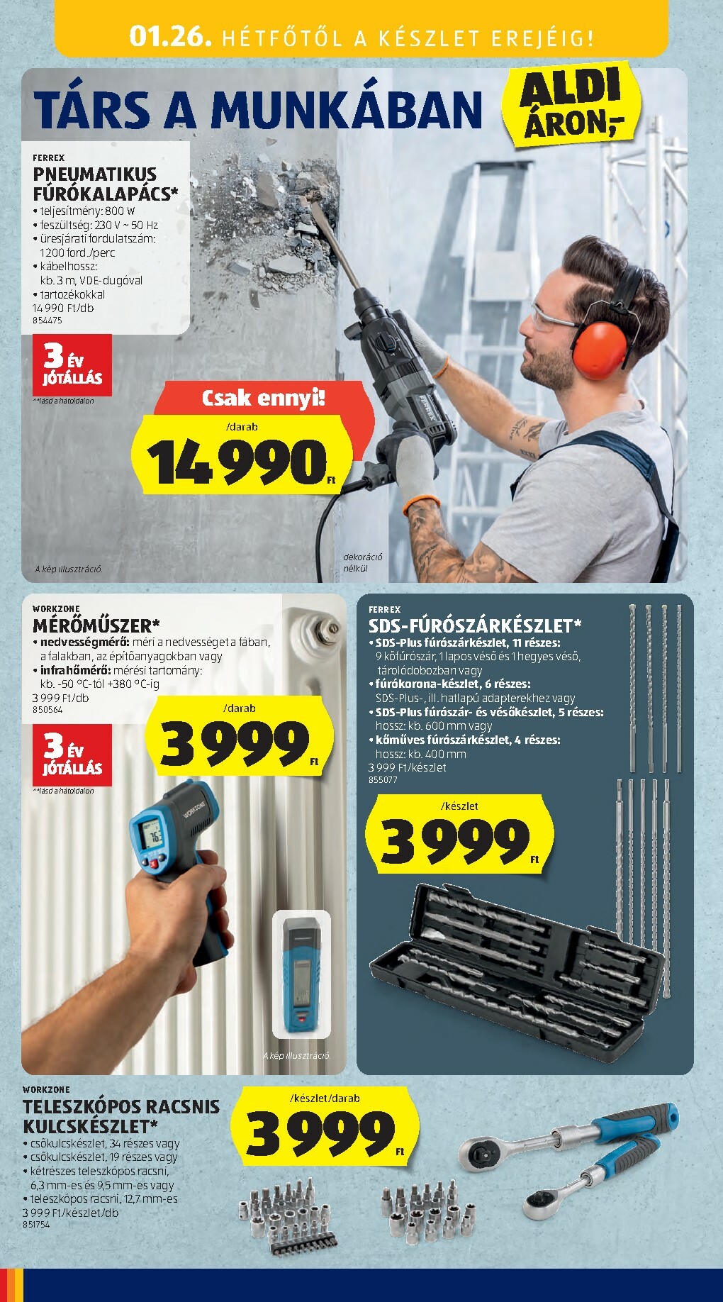 aldi - Aldi - Középső sor termékei akciós újság, érvényes 01.22. - 01.28. - page: 16