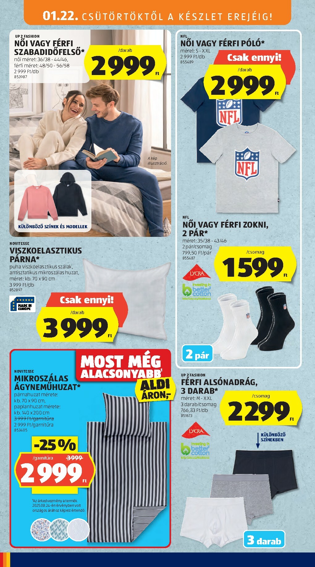 aldi - Aldi - Középső sor termékei akciós újság, érvényes 01.22. - 01.28. - page: 6