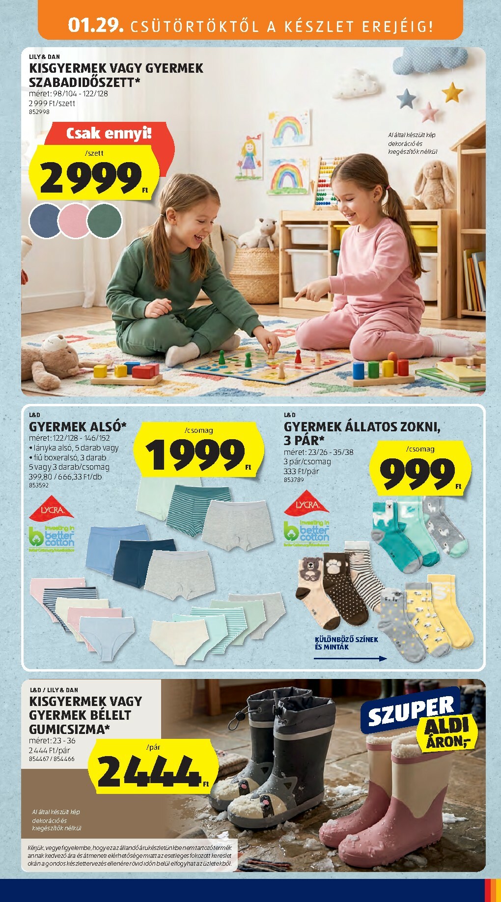 aldi - Aldi - Középső sor termékei akciós újság, érvényes 01.29. - 02.04. - page: 3