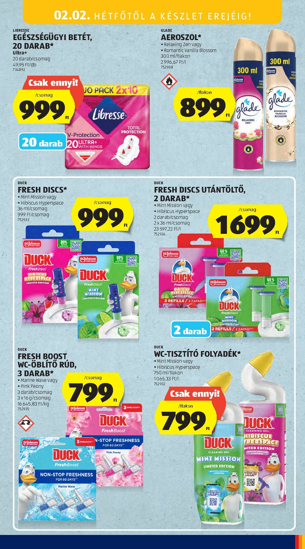 aldi - Aldi - Középső sor termékei akciós újság, érvényes 01.29. - 02.04. - page: 15