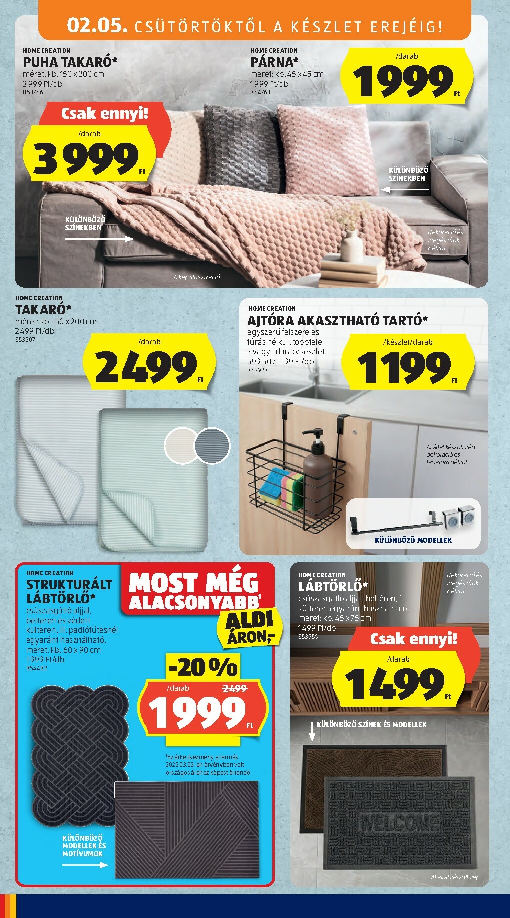 aldi - Aldi - Középső sor termékei akciós újság, érvényes 2026.02.05. - 2026.02.11. - page: 10