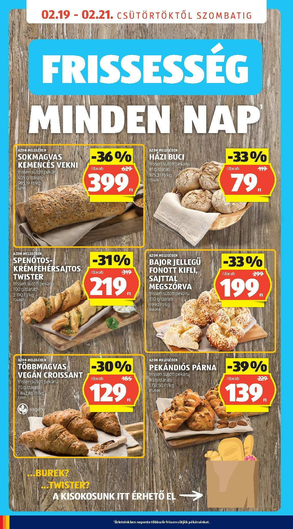 aldi - Aldi - Újranyitás: Budapest akciós újság, érvényes 2026.02.19. - 2026.02.21. - page: 4