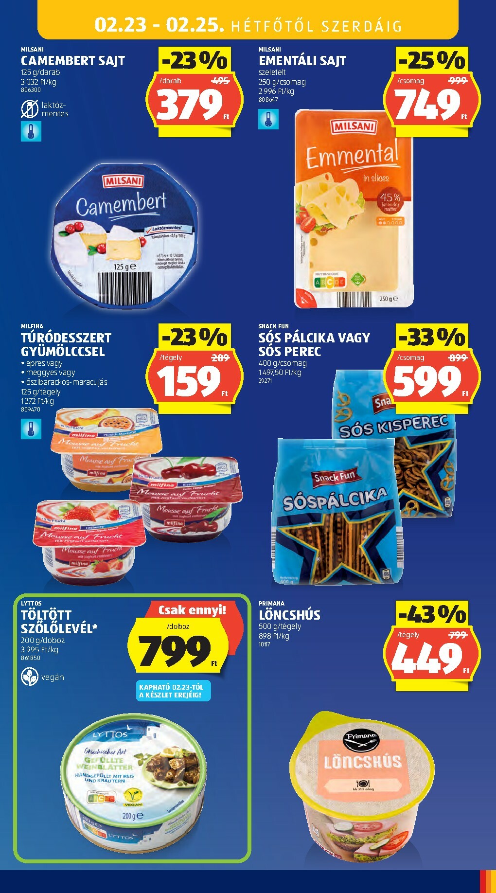 aldi - Aldi akciós újság, érvényes 2026.02.19. - 2026.02.25. - page: 33