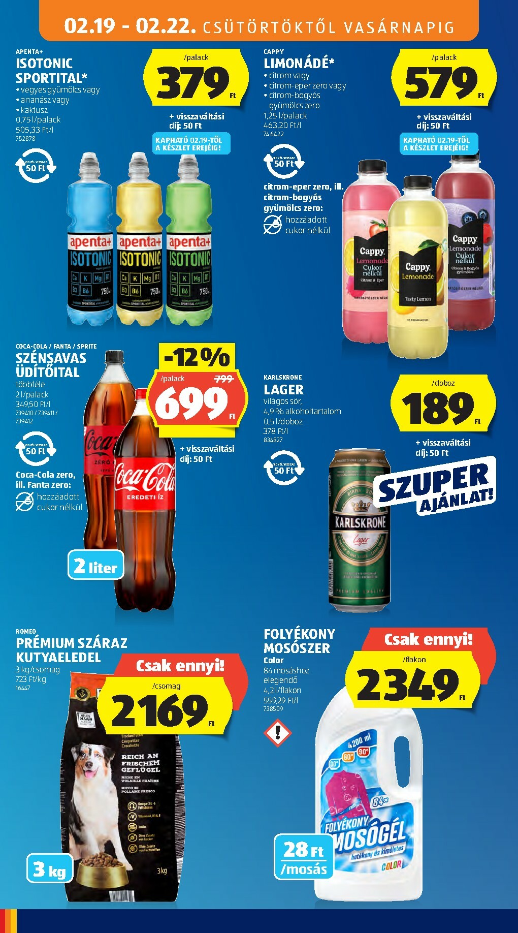 aldi - Aldi akciós újság, érvényes 2026.02.19. - 2026.02.25. - page: 12