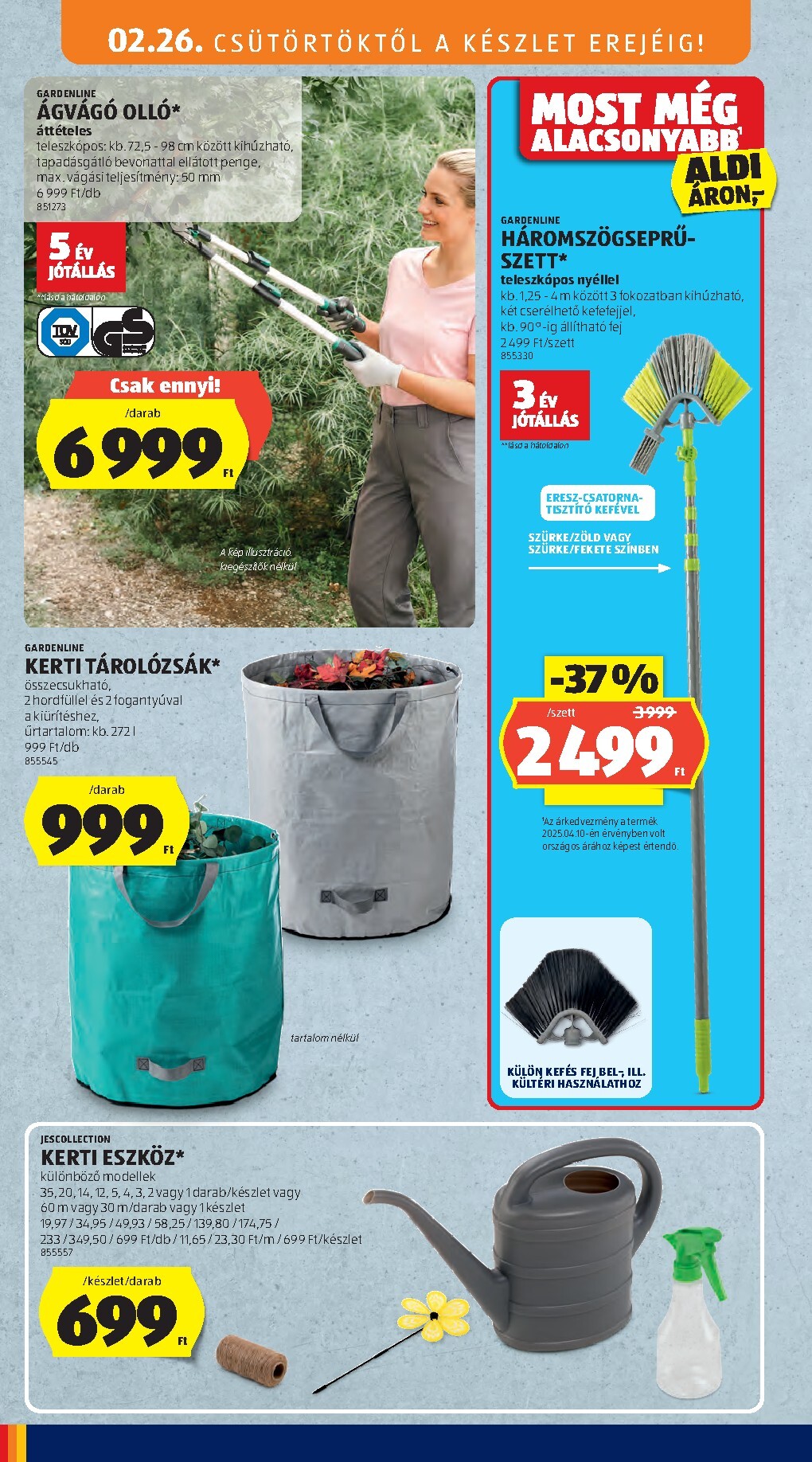 aldi - Aldi - Középső sor termékei akciós újság, érvényes 2026.02.26. - 2026.03.04. - page: 4