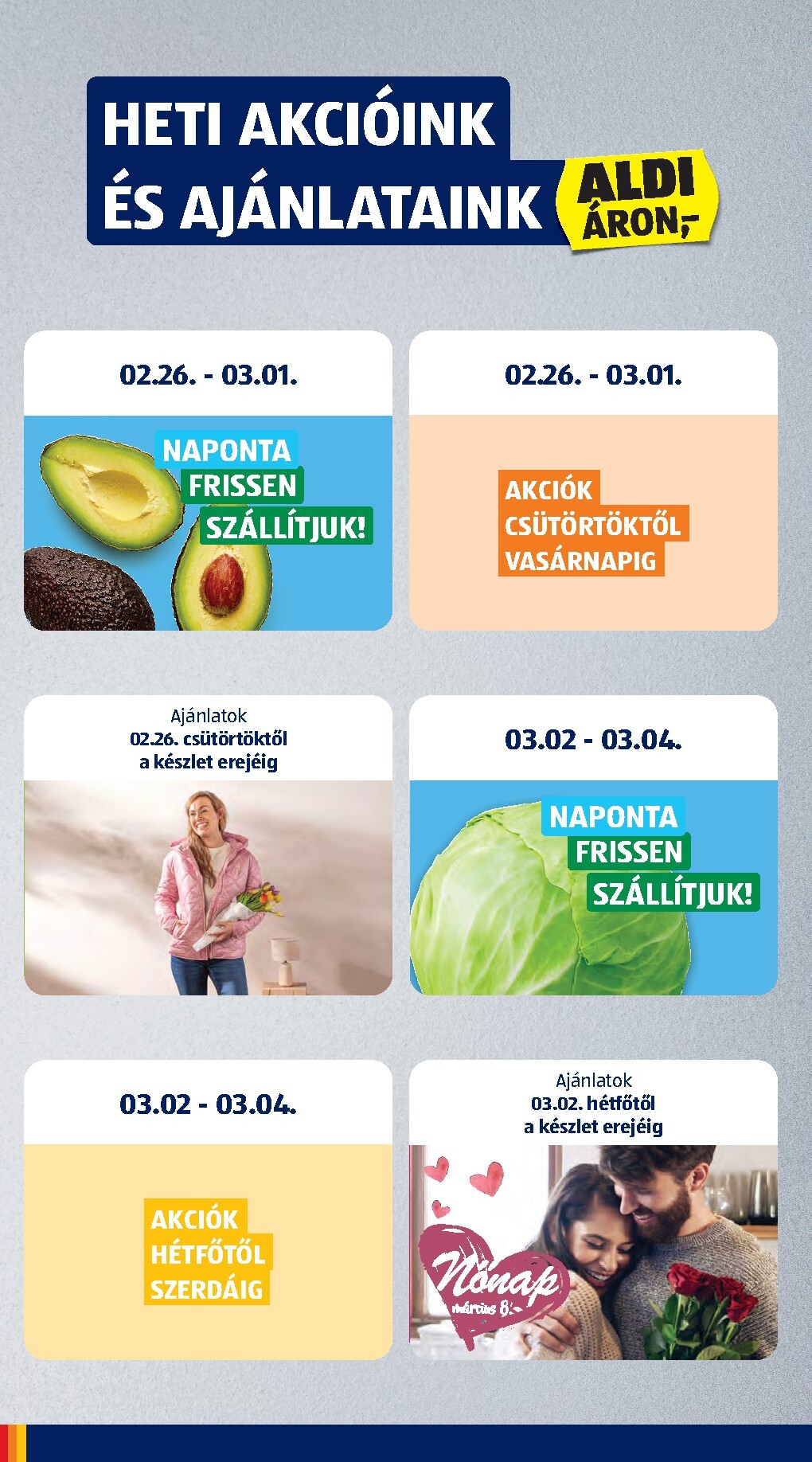 aldi - Aldi akciós újság, érvényes 2026.02.26. - 2026.03.04. - page: 2