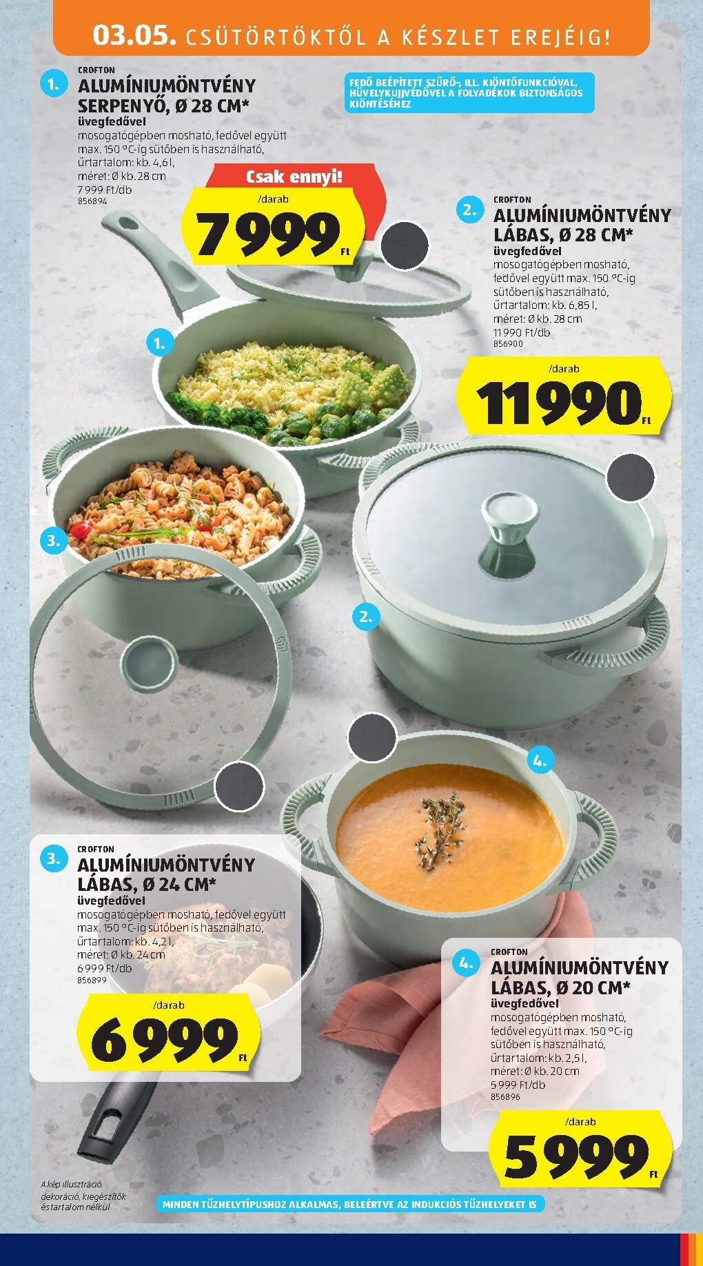 aldi - Aldi - Középső sor termékei akciós újság, érvényes 2026.03.05. - 2026.03.11. - page: 3