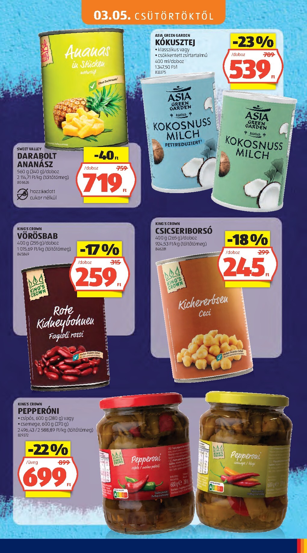 aldi - Aldi - Tartós árcsökkentés flyer akciós újság, érvényes 2026.03.05. - 2026.03.11. - page: 15