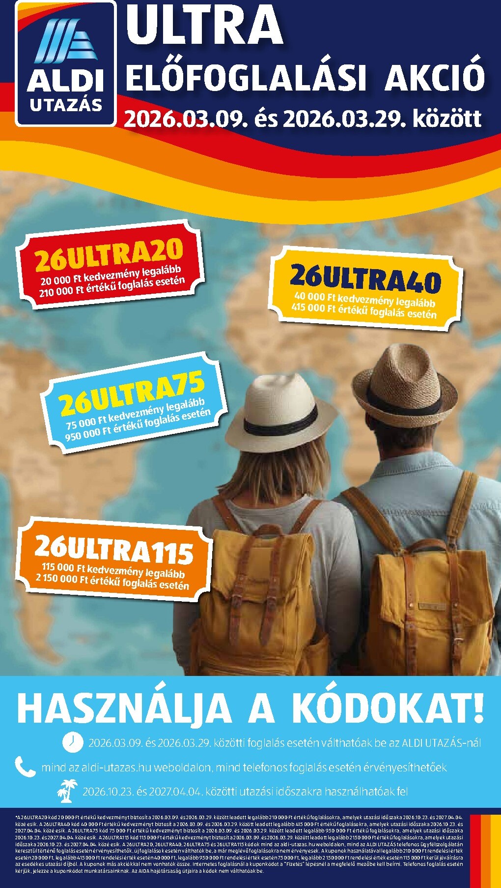aldi - Aldi - Utazás katalógus akciós újság, érvényes 2026.03.09. - 2026.03.29.