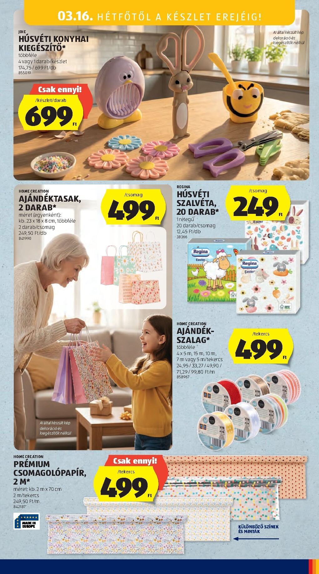 aldi - Aldi - Középső sor termékei akciós újság, érvényes 2026.03.12. - 2026.03.18. - page: 13