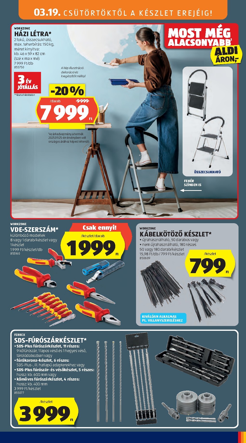 aldi - Aldi - Középső sor termékei akciós újság, érvényes 2026.03.19. - 2026.03.25. - page: 9