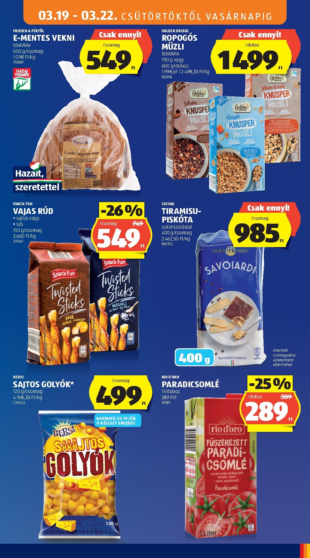 aldi - Aldi akciós újság, érvényes 2026.03.19. - 2026.03.25. - page: 33