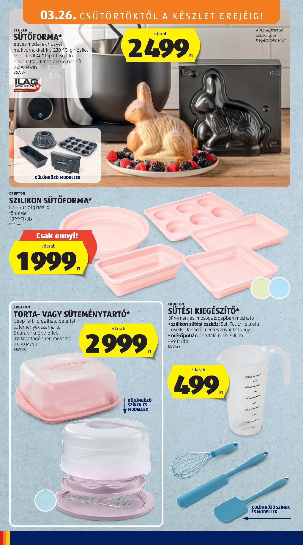 aldi - Aldi - Középső sor termékei akciós újság, érvényes 2026.03.26. - 2026.04.01. - page: 14