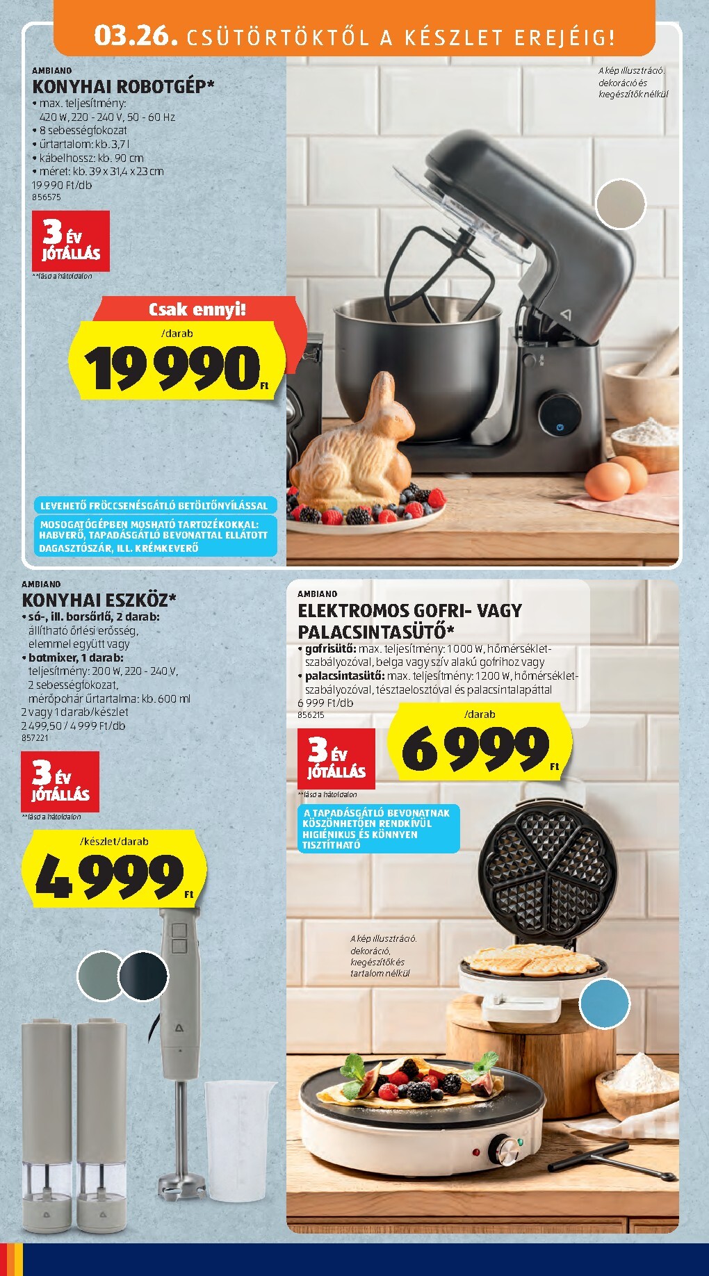 aldi - Aldi - Középső sor termékei akciós újság, érvényes 2026.03.26. - 2026.04.01. - page: 12