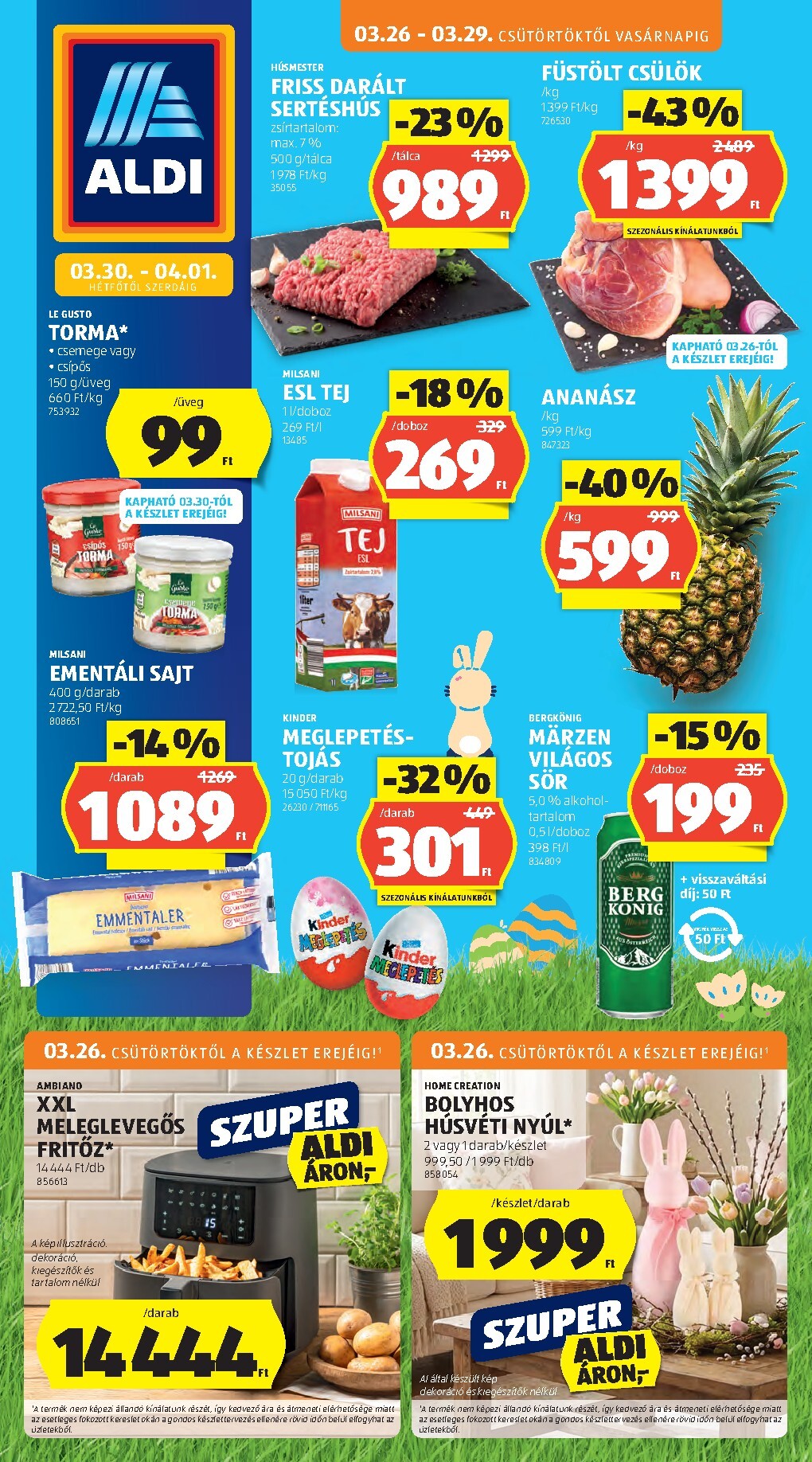 aldi - Aldi akciós újság, érvényes 2026.03.26. - 2026.04.01.