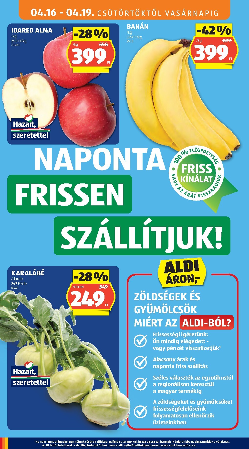 aldi - Aldi hirdetmény a következő hétre csütörtöktől 2026.04.16.-tól szerdától 2026.04.22.-ig - page: 8