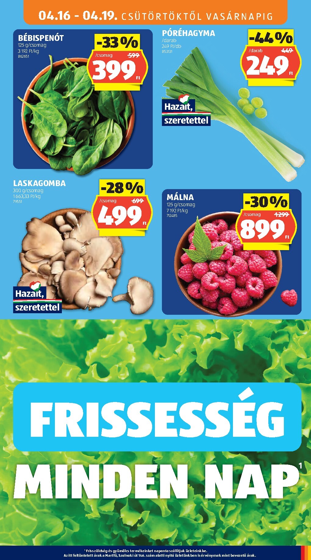 aldi - Aldi hirdetmény a következő hétre csütörtöktől 2026.04.16.-tól szerdától 2026.04.22.-ig - page: 9