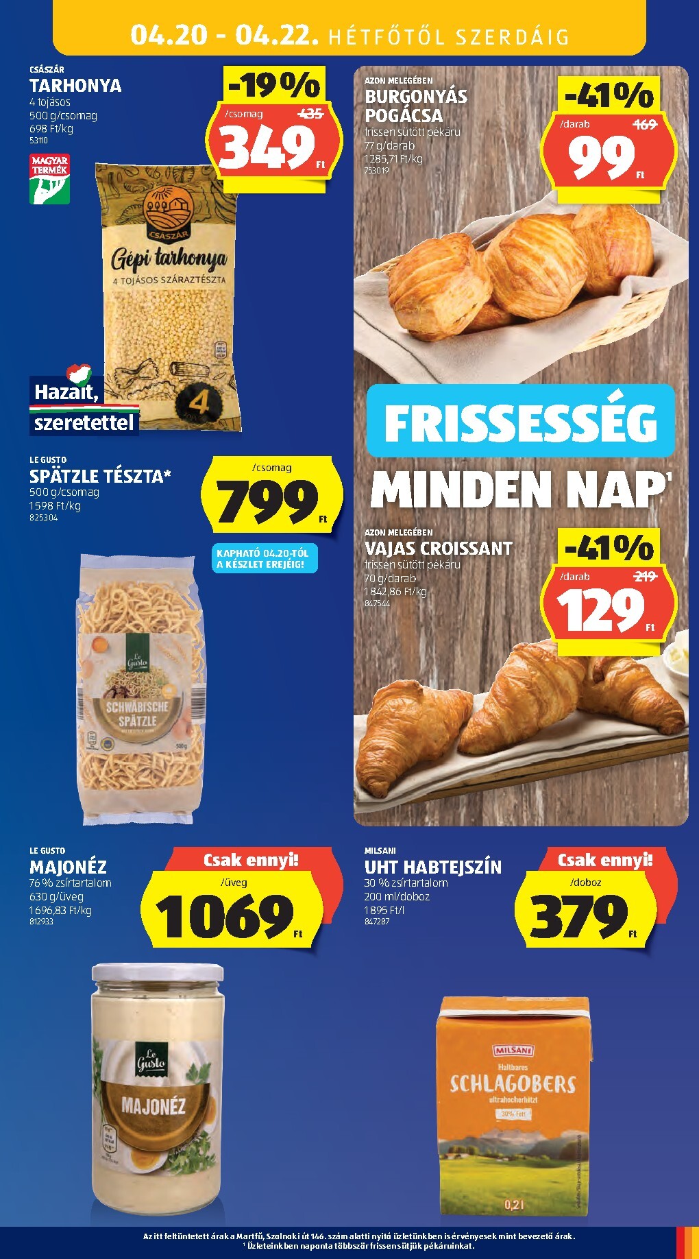 aldi - Aldi hirdetmény a következő hétre csütörtöktől 2026.04.16.-tól szerdától 2026.04.22.-ig - page: 39