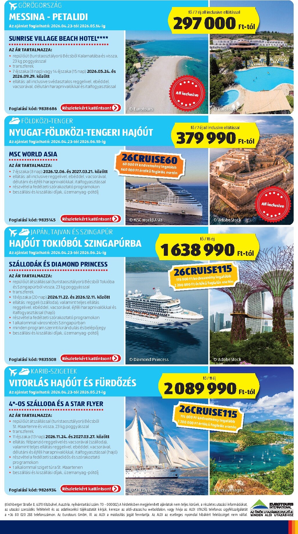 aldi - Aldi hirdetmény a következő hétre csütörtöktől 2026.04.23.-tól szerdától 2026.04.29.-ig - page: 61