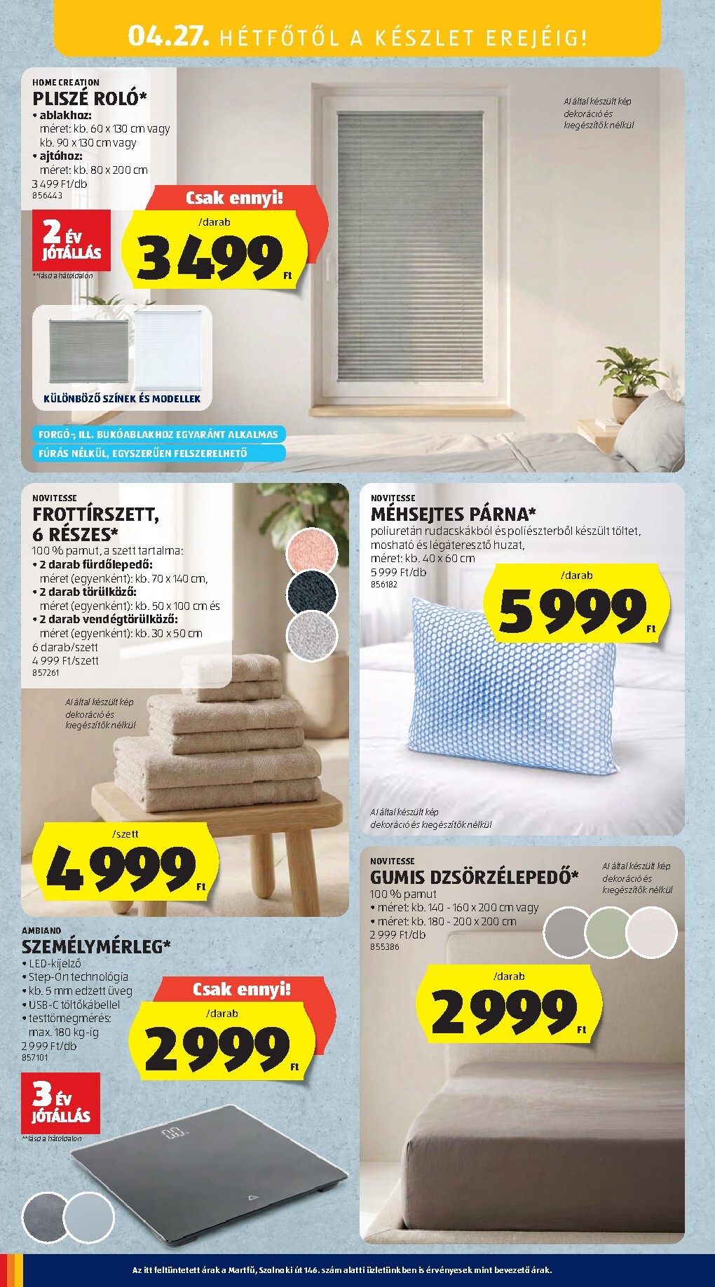 aldi - Aldi hirdetmény a következő hétre csütörtöktől 2026.04.23.-tól szerdától 2026.04.29.-ig - page: 52