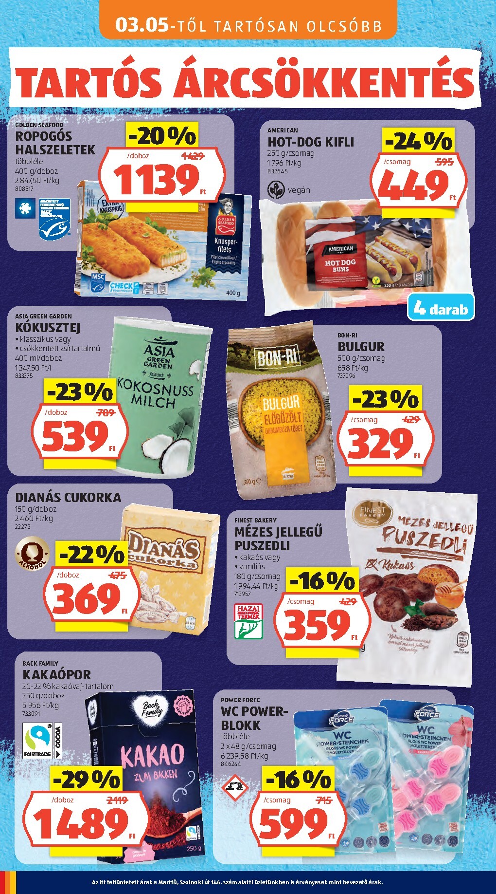 aldi - Aldi hirdetmény a következő hétre csütörtöktől 2026.04.30.-tól szerdától 2026.05.06.-ig - page: 2