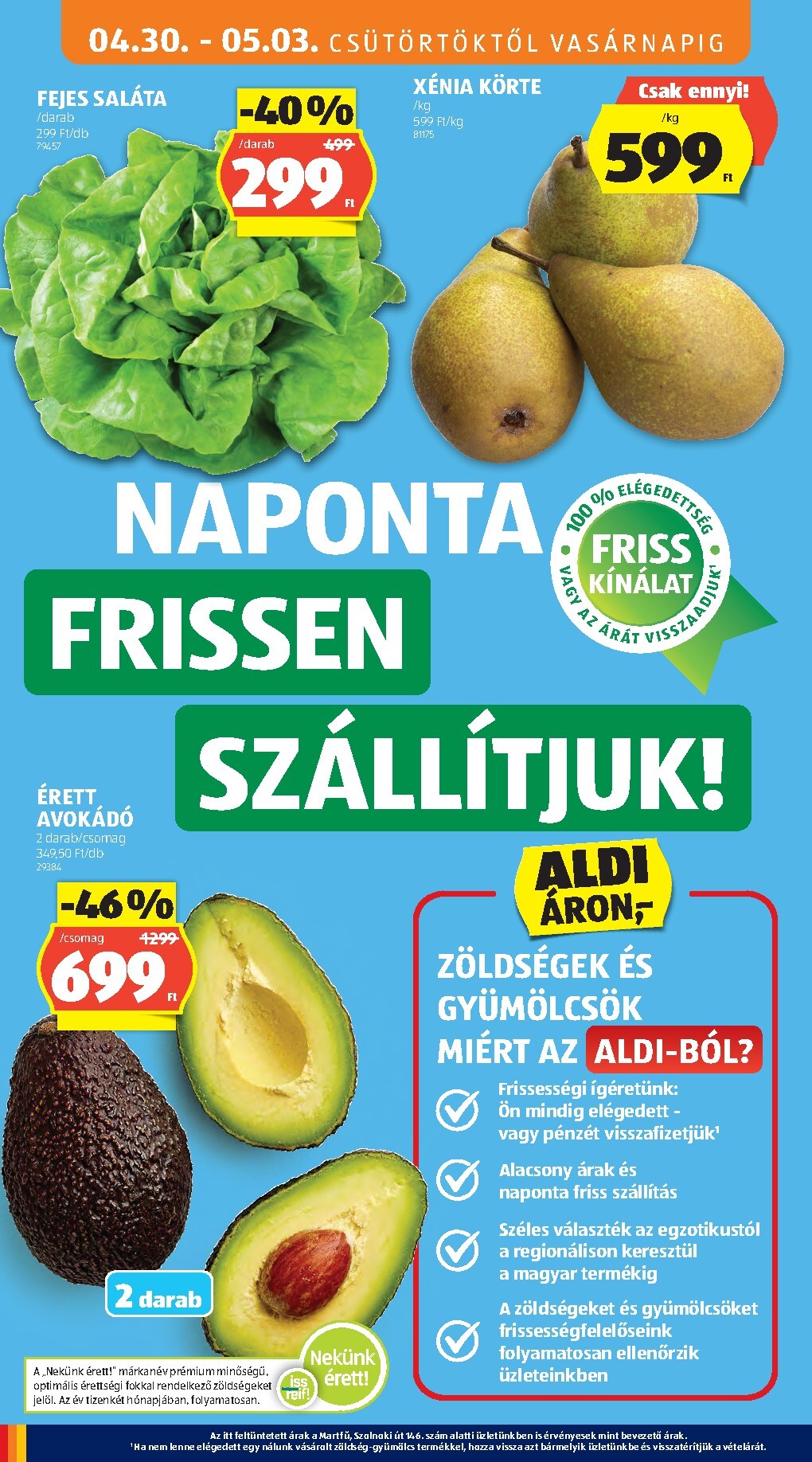 aldi - Aldi hirdetmény a következő hétre csütörtöktől 2026.04.30.-tól szerdától 2026.05.06.-ig - page: 6