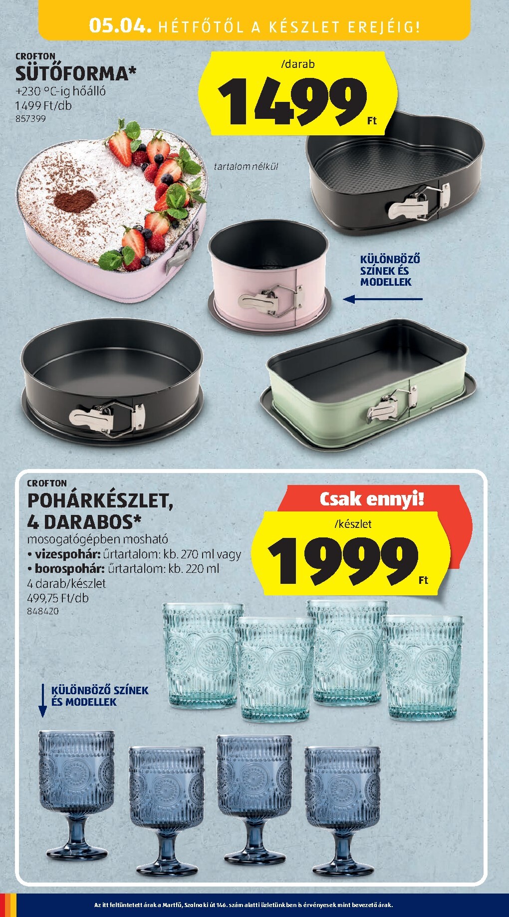aldi - Aldi hirdetmény a következő hétre csütörtöktől 2026.04.30.-tól szerdától 2026.05.06.-ig - page: 50