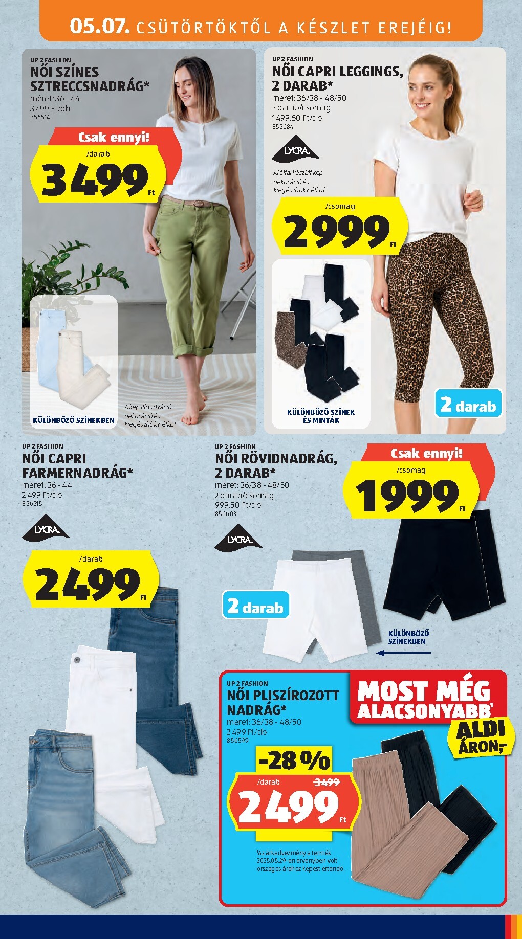 aldi - Aldi hirdetmény a következő hétre csütörtöktől 2026.05.07.-tól szerdától 2026.05.13.-ig - page: 25