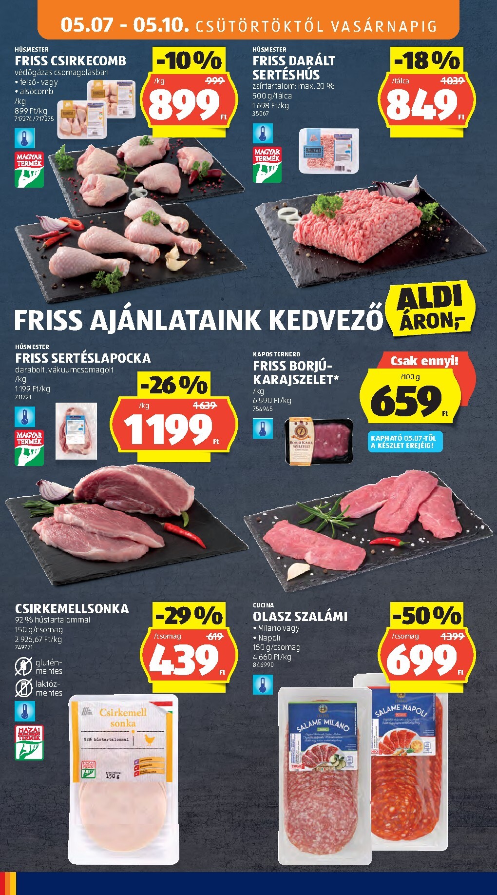 aldi - Aldi hirdetmény a következő hétre csütörtöktől 2026.05.07.-tól szerdától 2026.05.13.-ig - page: 8