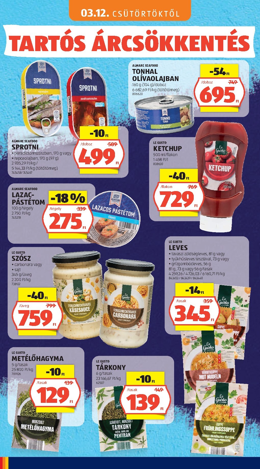 aldi - Aktuális Aldi - Tartós árcsökkentés flyer szórólap érvényes csütörtöktől 2026.03.05.-től vasárnaptól 2026.05.31.-ig - page: 44