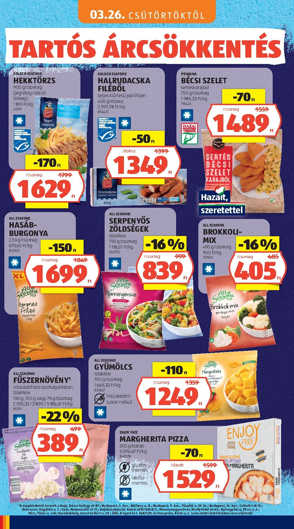 aldi - Aktuális Aldi - Tartós árcsökkentés flyer szórólap érvényes csütörtöktől 2026.03.05.-től vasárnaptól 2026.05.31.-ig - page: 80