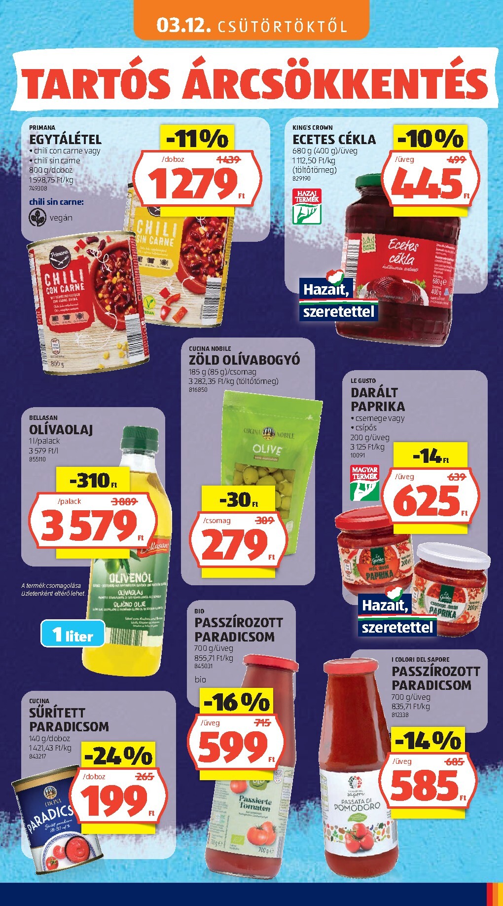aldi - Aktuális Aldi - Tartós árcsökkentés flyer szórólap érvényes csütörtöktől 2026.03.05.-től vasárnaptól 2026.05.31.-ig - page: 43
