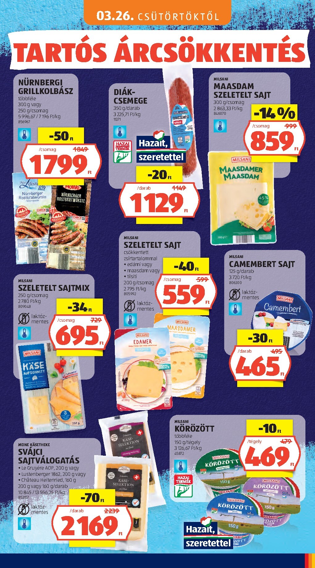aldi - Aktuális Aldi - Tartós árcsökkentés flyer szórólap érvényes csütörtöktől 2026.03.05.-től vasárnaptól 2026.05.31.-ig - page: 79