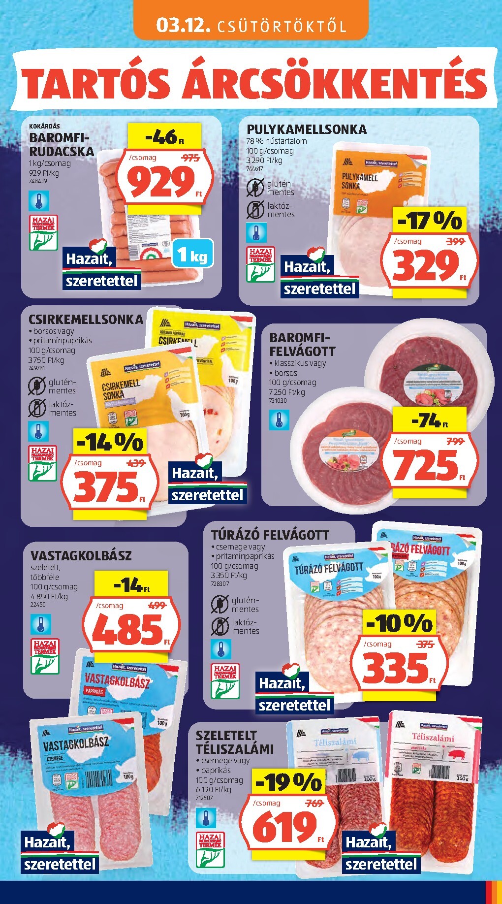 aldi - Aktuális Aldi - Tartós árcsökkentés flyer szórólap érvényes csütörtöktől 2026.03.05.-től vasárnaptól 2026.05.31.-ig - page: 37