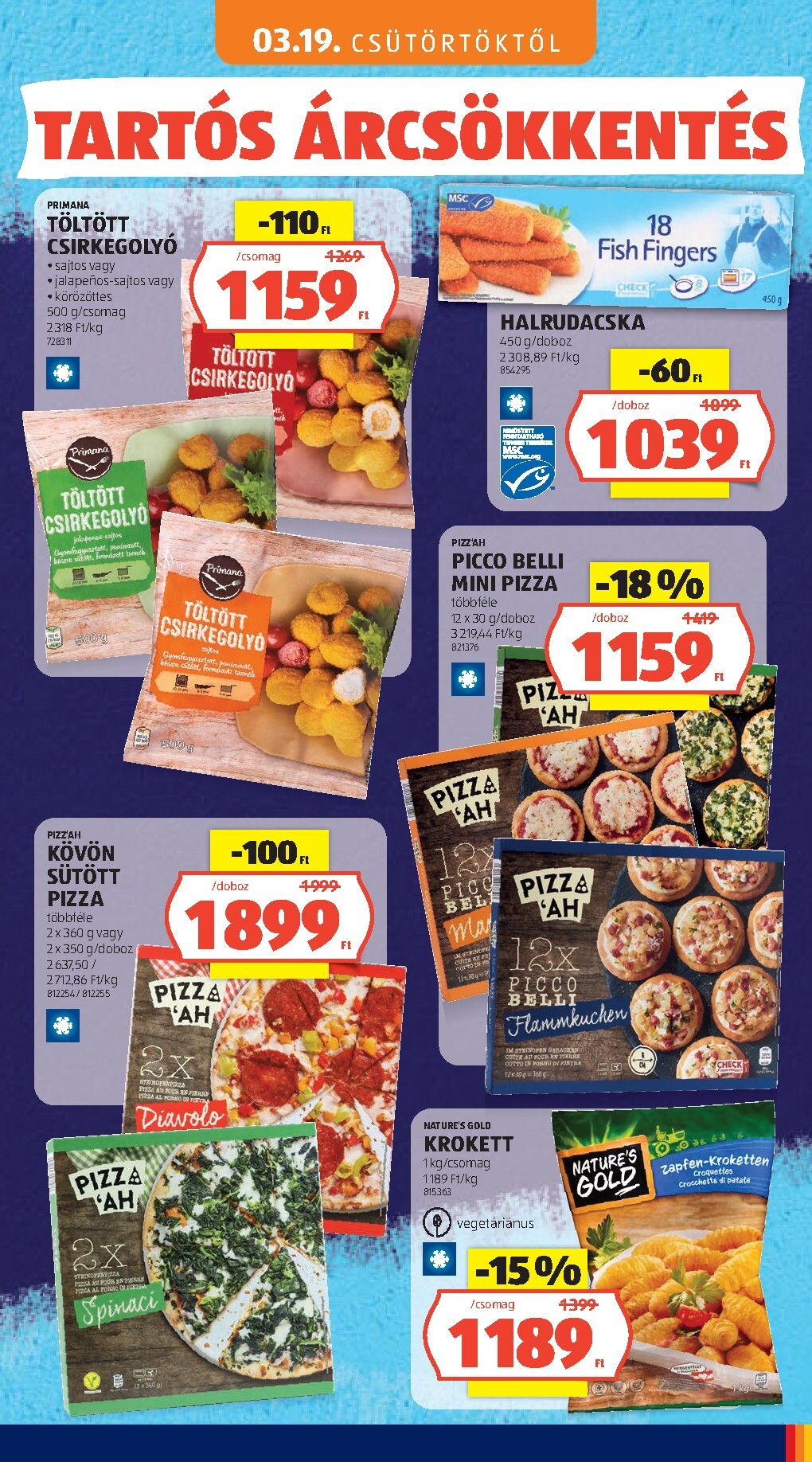 aldi - Aktuális Aldi - Tartós árcsökkentés flyer szórólap érvényes csütörtöktől 2026.03.05.-től vasárnaptól 2026.05.31.-ig - page: 61