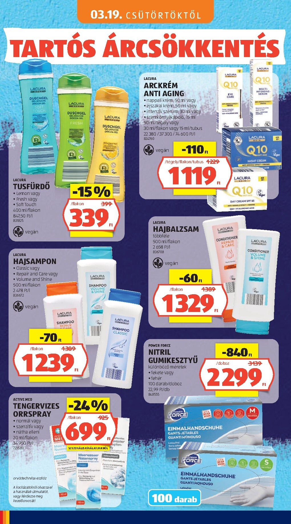aldi - Aktuális Aldi - Tartós árcsökkentés flyer szórólap érvényes csütörtöktől 2026.03.05.-től vasárnaptól 2026.05.31.-ig - page: 74