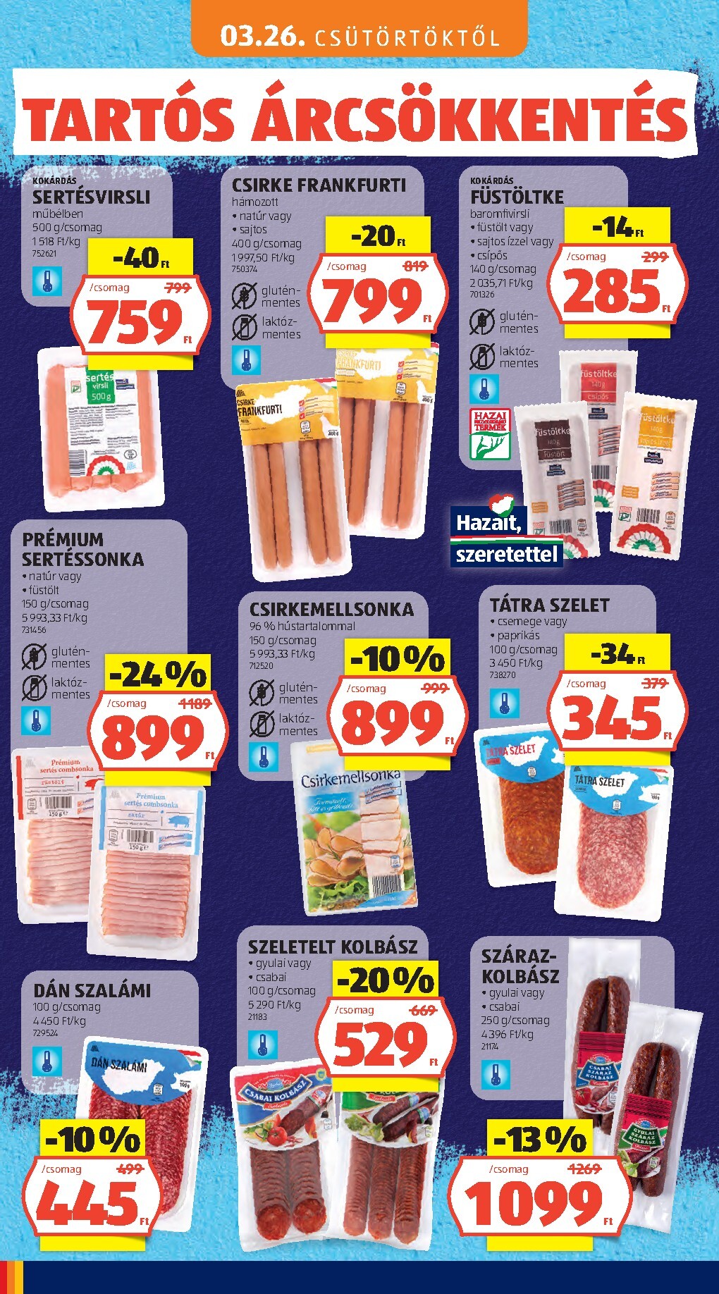 aldi - Aktuális Aldi - Tartós árcsökkentés flyer szórólap érvényes csütörtöktől 2026.03.05.-től vasárnaptól 2026.05.31.-ig - page: 78